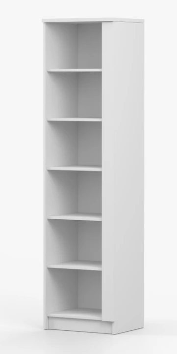 MIKI policový regál, bílý