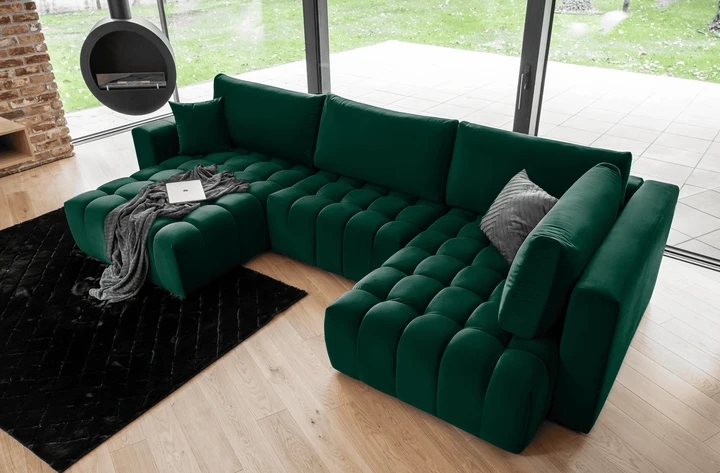 SOFTY moderní sedací souprava ve tvaru U