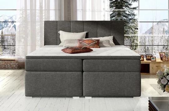 BOLERO 160x200 boxspring postel s úložným prostorem