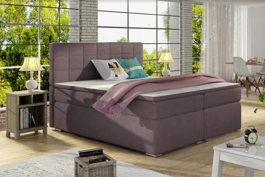 ALICIE 160x200 boxspring postel s úložným prostorem