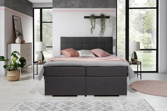 ALICIE 180x200 boxspring postel s úložným prostorem
