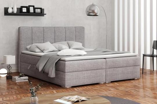 DENALI kontinentální postel boxspring 180x200 s úložným prostorem