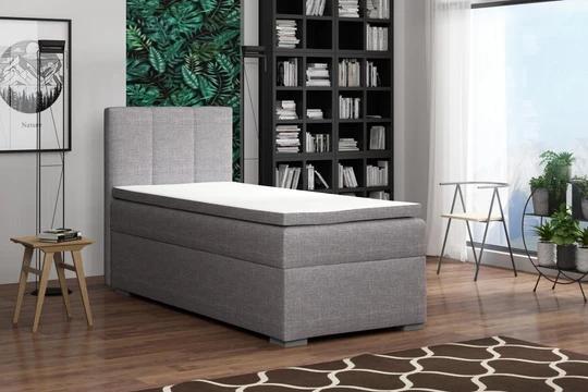 BRUCE boxspring postel 90x200 s úložným prostorem
