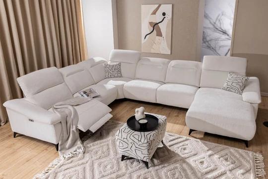  GAPPA U  velká modulová sedačka ve tvaru U  s funkcí relax 
