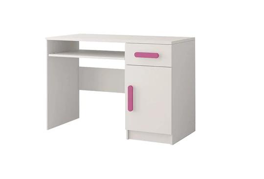 MIKI dětský psací stůl, bílý