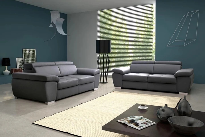 ROSSO moderní sedací souprava 3+2 s polohovacími opěrkami