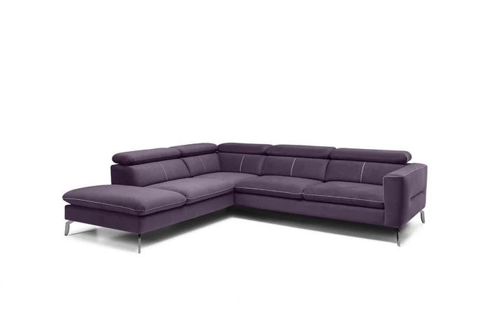AREZZA designová rohová sedačka s polohovacími opěrkami