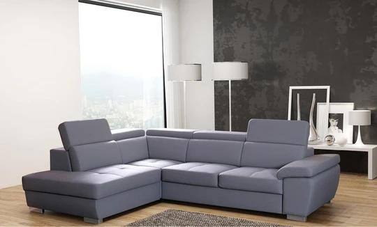 ROSSO II moderní rohová sedačka s polohovacími opěrkami a volitelnými funkcemi