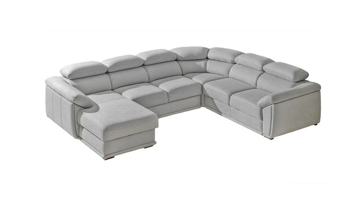 KLEOPATRA U luxusní sedačka ve tvaru U, pravá kůže