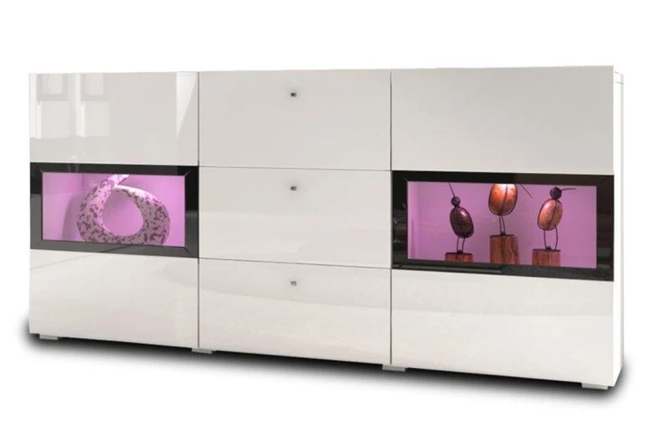 ISLAND KOMODA, bílá/bílá lesk