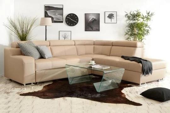 OCTAVIE 2 rozkládací rohová sedací souprava s polohovacími opěrkami