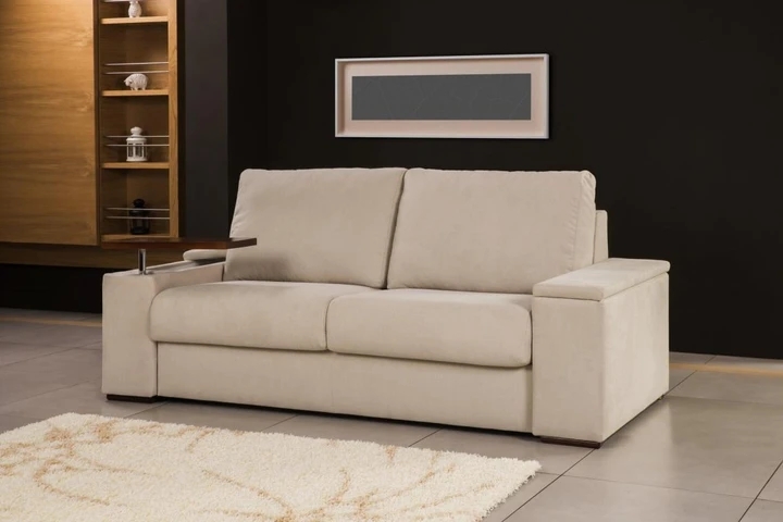 VALENCIA 140 pohovka pro každodenní spaní s matrací, plocha spaní 143x195 cm