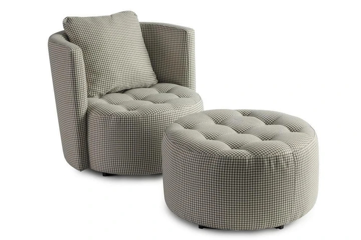 NICK křeslo a taburet