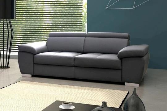 ROSSO 3 moderní pohovka s polohovacími záhlavníky