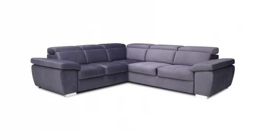 ROSSO moderní rohová sedačka s polohovacími opěrkami a volitelnými funkcemi