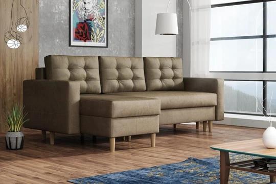 NORDIC rozkládací rohová sedačka ve skandinávském stylu