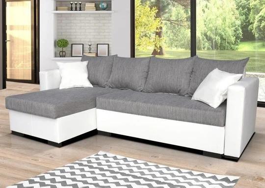 MADISON malá rozkládací rohová sedačka s úložným prostorem