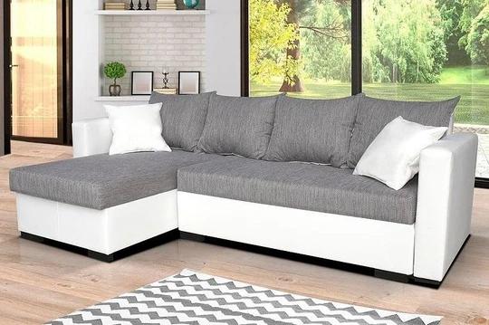 MADISON malá rozkládací rohová sedačka s úložným prostorem