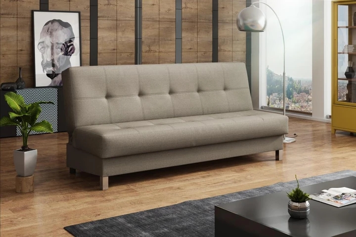 HAVANA elegantní malá rozkládací pohovka s úložným prostorem