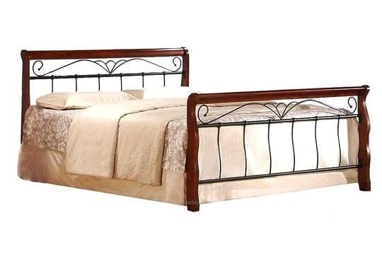 VERONICA kovová postel 160x200 s roštem