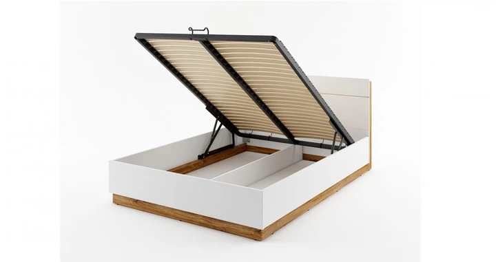 DENTRO POSTEL 160X200 + ROŠT, LED OSVĚTLENÍ