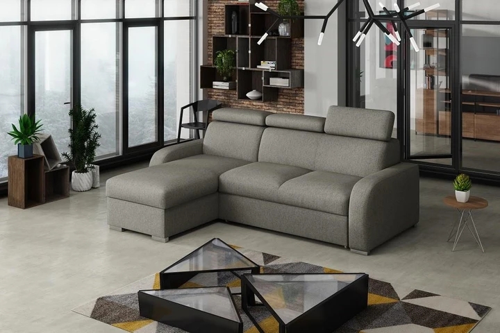 DEAN rozkládací sedací souprava s polohovacími opěrkami