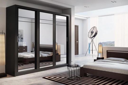 ARTI AR-02 velká šatní skříň 250 s posuvnými dveřmi | 4 dekory