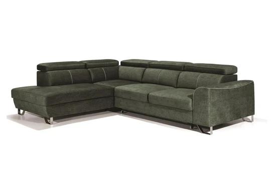 ASTI 2 designová rozkládací sedačka s úložným prostorem a polohovacími opěrkami