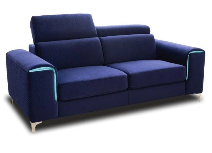 GENOVA 3 moderní pohovka s nastavitelnými opěrkami hlavy