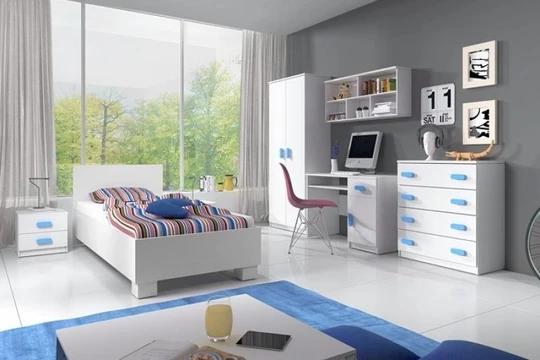 MIKI III dětská sestava, bílý korpus