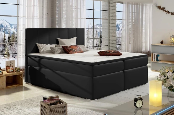 BOLERO 160x200 boxspring postel s úložným prostorem