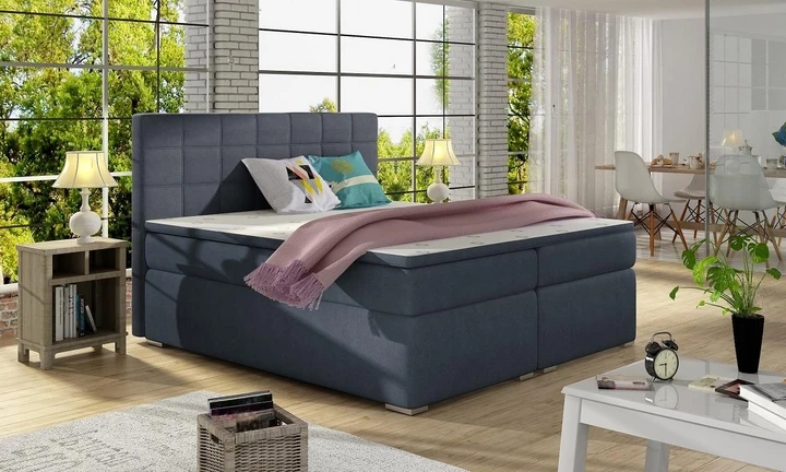 ALICIE 180x200 boxspring postel s úložným prostorem