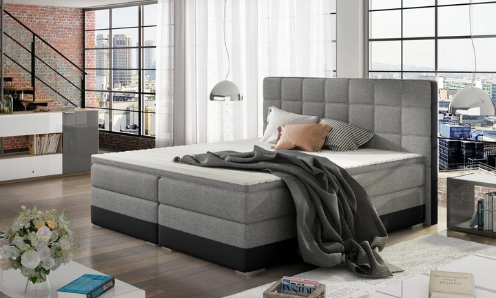 DANTE 160x200 boxspring postel s úložným prostorem