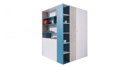 PLUTO rohová skříň 1