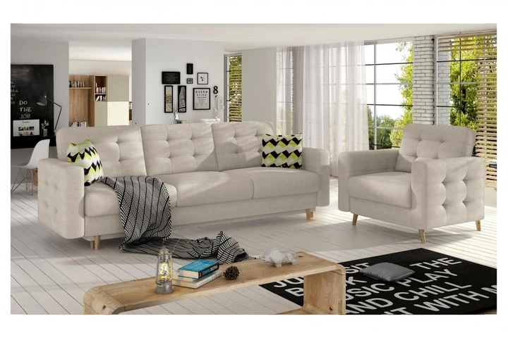 DARCY sedací souprava ve skandinávském designu 3+1