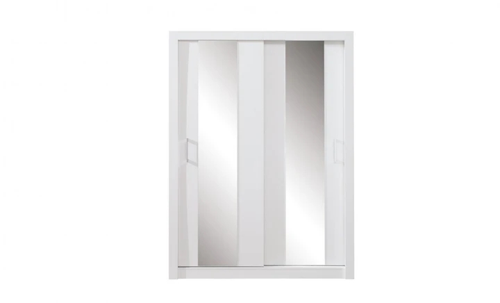 DUNCAN 3 šatní skříň se zrcadlem a posuvnými dveřmi | 2 dekory