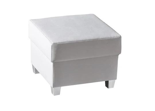 OCTAVIE taburet v pravé kůži