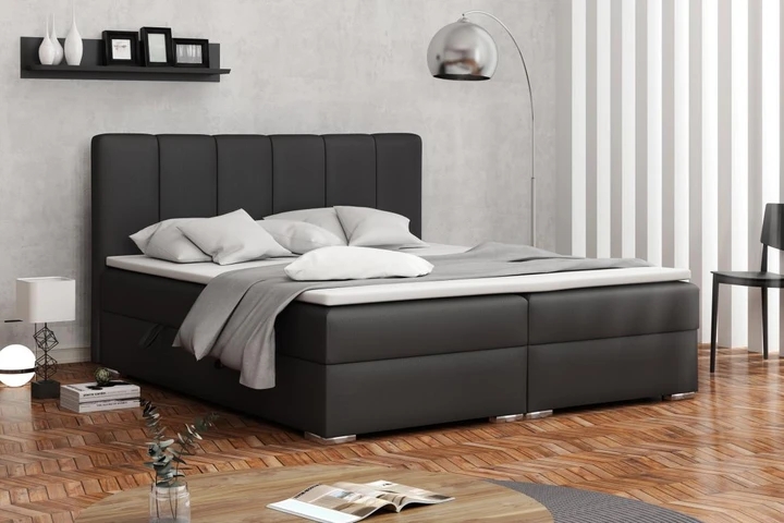 DENALI kontinentální postel boxspring 160x200 s úložným prostorem