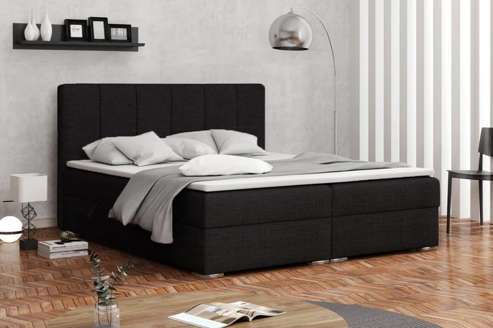 DENALI kontinentální postel boxspring 160x200 s úložným prostorem