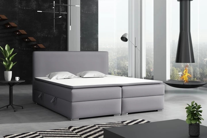 DETROIT kontinentální postel boxspring 180x200 s úložným prostorem