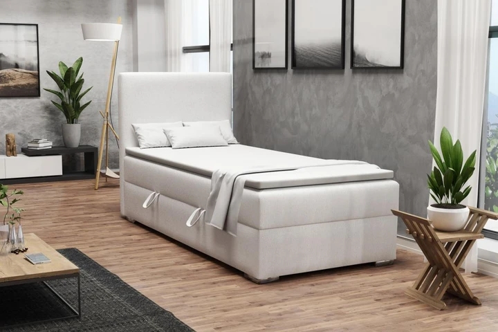 DETROIT MINI kontinentální postel boxspring 90x200 s úložným prostorem