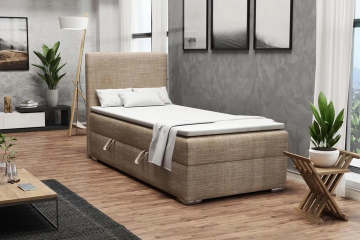DETROIT MINI kontinentální postel boxspring 90x200 s úložným prostorem