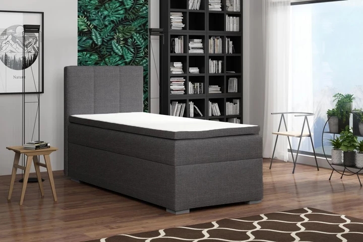 BRUCE boxspring postel 90x200 s úložným prostorem