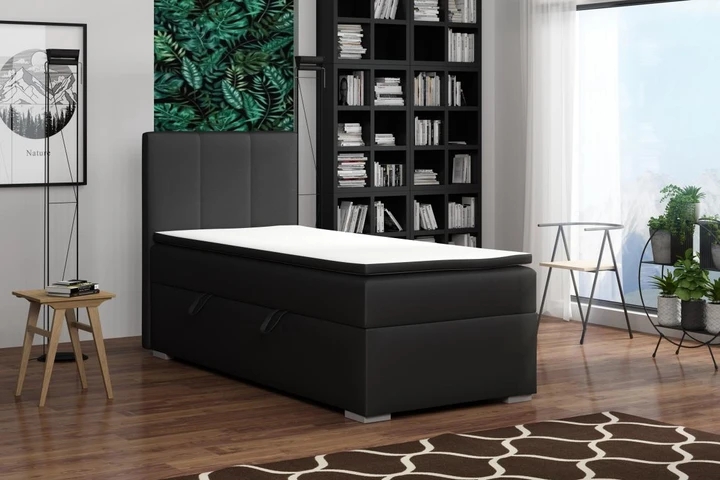 BRUCE boxspring postel 100x200 s úložným prostorem