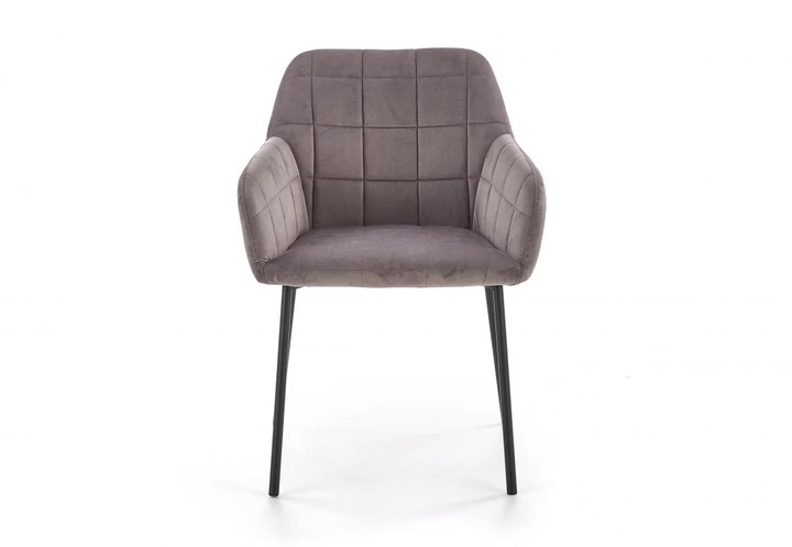 K-305 moderní čalouněná židle na kovových nožkách