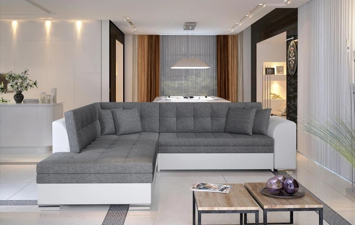 KINGSTON rozkládací rohová sedací souprava