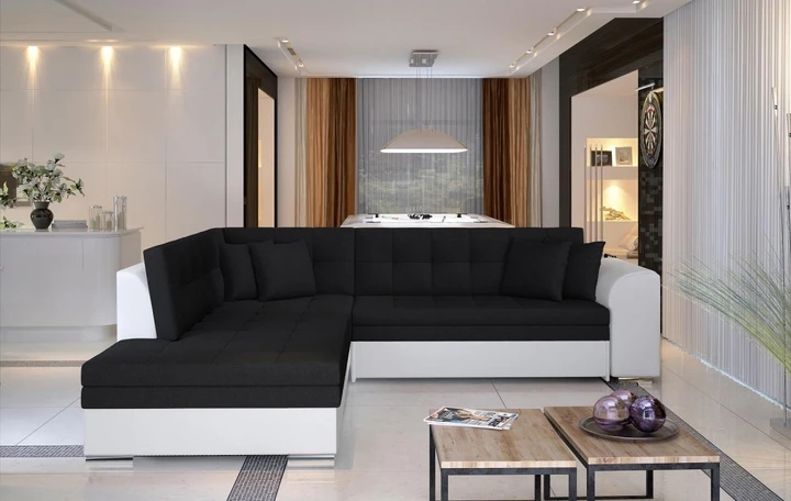 KINGSTON rozkládací rohová sedací souprava