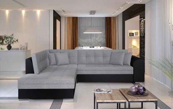 KINGSTON rozkládací rohová sedací souprava