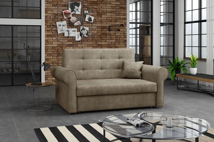 FLAVIE II rozkládací pohovka s úložným prostorem