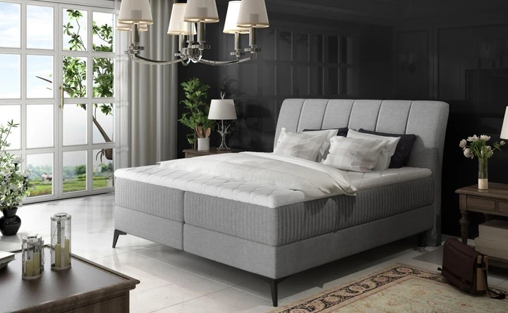 MARILYN 180x200 elegantní boxspring postel s úložným prostorem